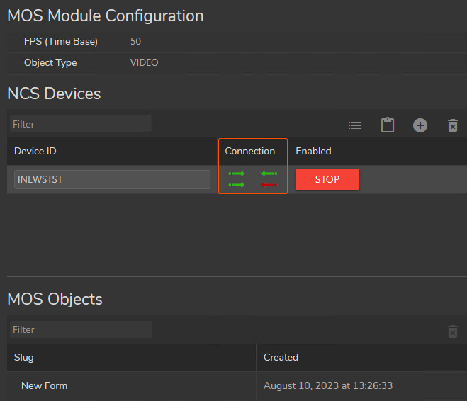 Reality Hub MOS Module Configuration